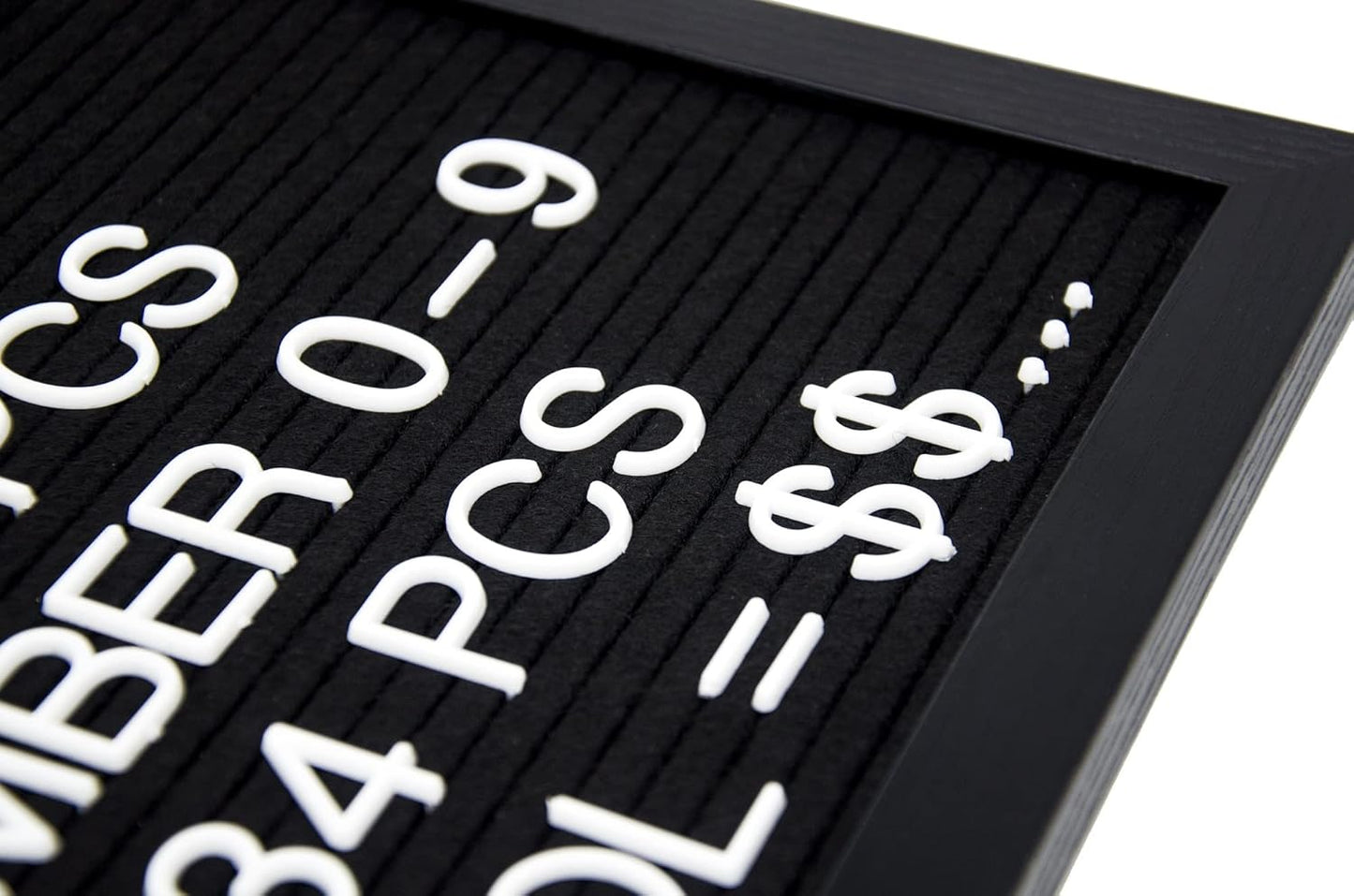 Skiennix Felt Letter Board Letters Set - 306 Pieces of 1-Inch Wide Letters for Custom Messages