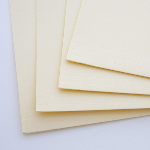 BAZIC Manila File Folders - 1/3-Cut Letter Size with Tabs for Easy Document Organization | 12-Pack
