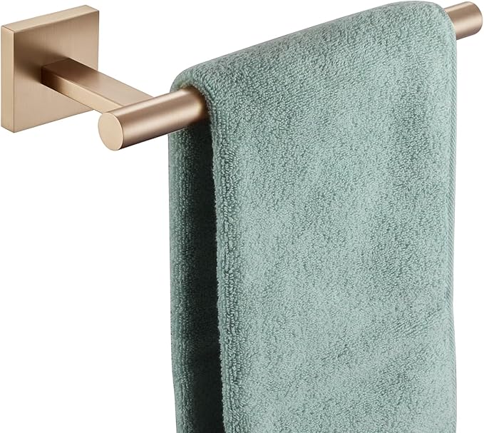 KOKOSIRI Bathroom Towel Bar Hand Towel Holders Wall Mount Toilet Kitchen Cabinet Paper Holder Stainless Steel Bath Hardware Champagne Bronze, B3008CPG