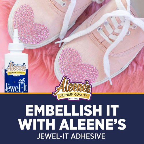 Aleene's Jewel-It Embellishing Glue - 4oz for Secure Crafting and DIY Projects