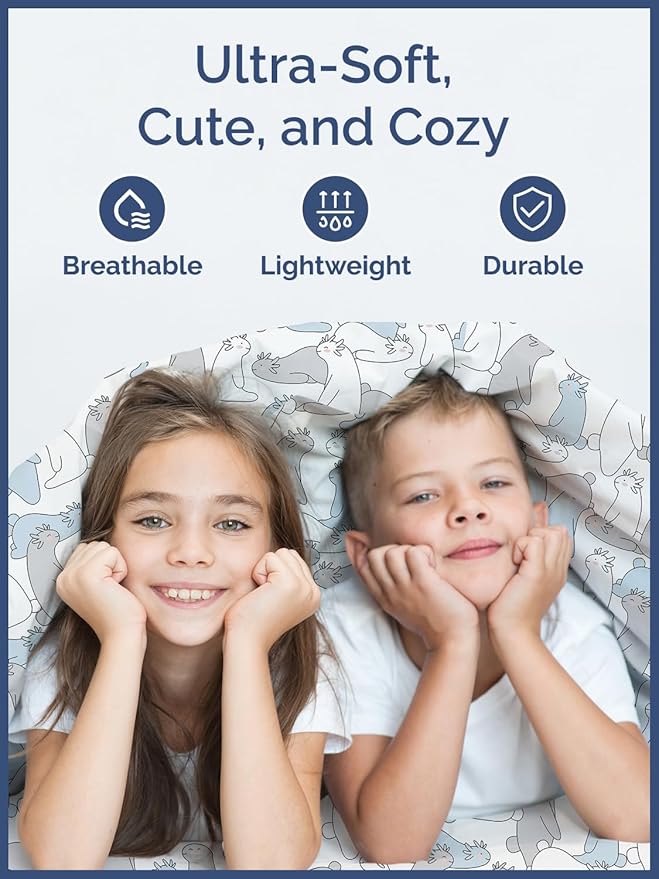 Kids Monsters Twin 3 Piece Sheet Set - Boys, Girls, Teens, Toddler - Easy Fit Deep Pockets - Breathable, Hotel Quality Bedding Sheets - Machine Washable - Wrinkle Free - Cute, Cozy, Soft - CGK Linens