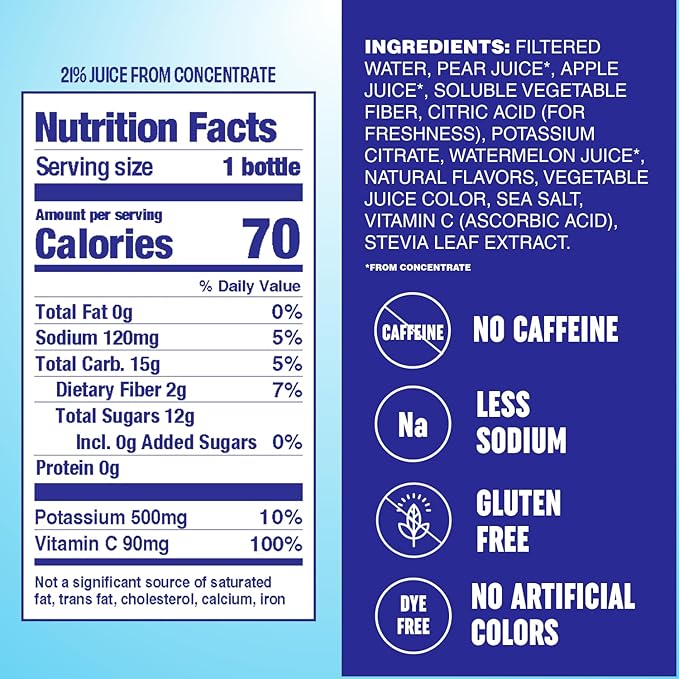 PLEZi Tropical Punch Hydration Drink x Stephen Curry - Sports Drinks with 2X Electrolytes - 500mg Potassium, Low Sugar, No Added Sugar - For Kids & Adults - 16.9 Fl Oz (12 Pack)