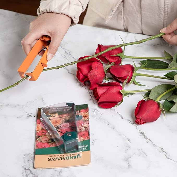 Rose Thorn Stripper Tool, Metal Leaf Thorn Stripper Tools Rose Stripper Tool, Removing Burrs Pliers & Garden