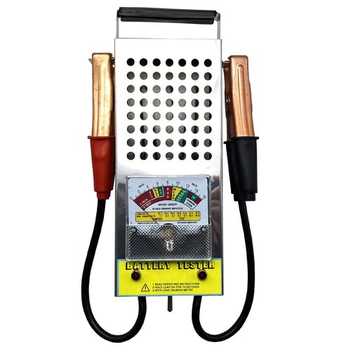 Battery Load Tester - Skiennix 6V/12V Car Battery & Alternator Tester with Voltmeter & Clips