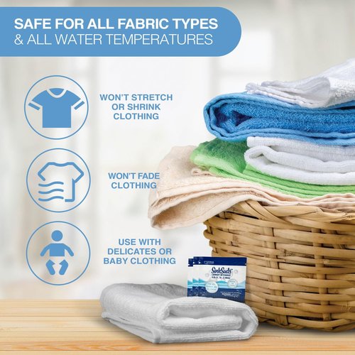 SinkSuds Laundry Detergent - Travel Size Liquid Soap | TSA Compliant, Safe for All Fabrics, 8 Packets