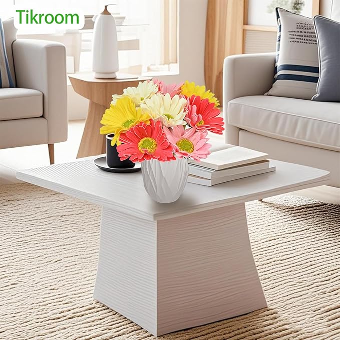 8 Pcs Artificial Gerbera Daisy Flowers Multiclor PU Artificial Fake Daisies Real Touch Bouquet with Stems for Home Arrangements Vase Wedding Birthday Party Office DIY Floral Decorations