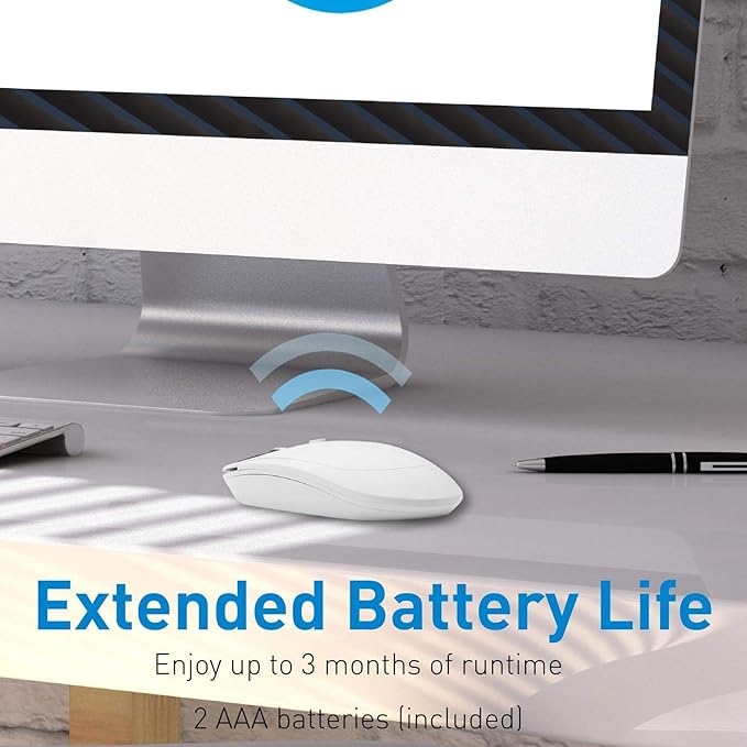 Macally Wireless Bluetooth Keyboard, Wireless Bluetooth Mouse, and a Sleek Laptop Stand, The