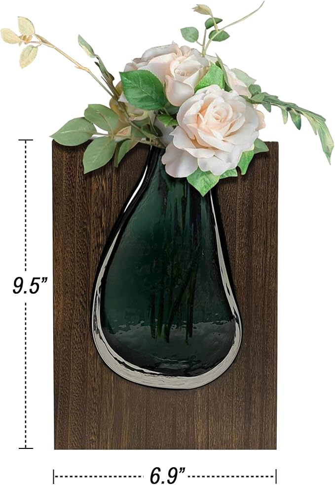 Beautiful Flower Vase - Exquisite Vase for Flowers - Elegant Entryway Centerpiece - Coffee Table Decor - Ideal Gift for a Wedding, Anniversary, or Housewarming