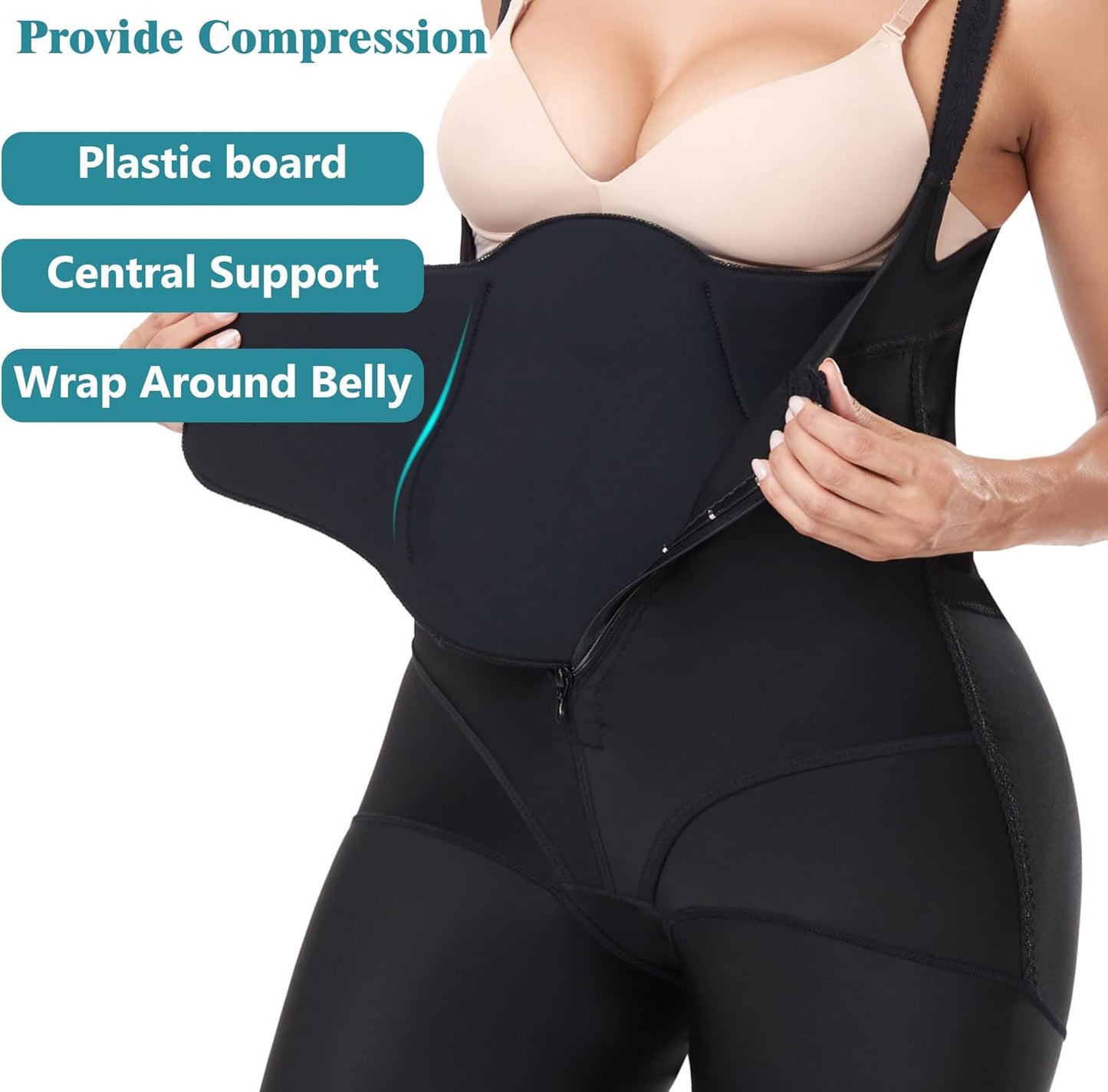 Skiennix Lipo Foam Pads - Abdominal Compression Board for Enhanced Recovery | Comfortable Fit