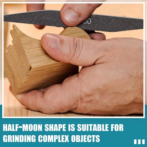 Honoson Sanding Sticks - 20 Pcs Assorted Grits for 3D Print Polishing | Ideal for Model Crafting