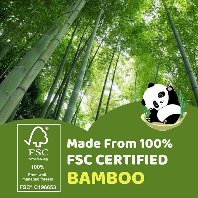Soft Durable Bamboo Facial Tissues - 3 Ply bleached Facial Paper Dry or Wet Use 12 Packs(150 Tissue per Pack, 1800 Tissues Total）