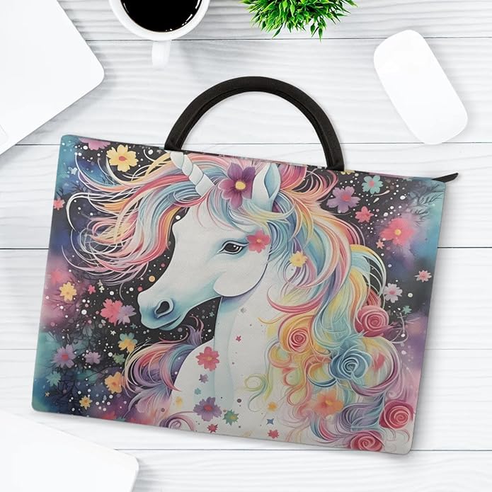 Hsnar 15.6 Laptop Case Briefcase Handbag with Accessory Pocket Slim Laptop Bag Laptop Sleeve