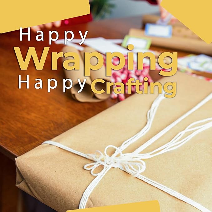 Crown Display Kraft Paper Sheets - 15 x 15 Inch - 240 Sheets of Brown Wrapping Paper – Heavy Duty Craft Paper for Shipping - Light Brown Construction Paper - 80 GSM - 375 Square feet