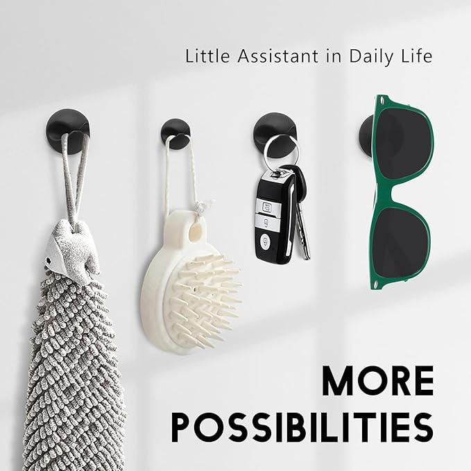 Black Cable Clips 9 PCS, Adhesive Cable Organizer Phone Charging Cord Holder, Wire Organizer for Desk