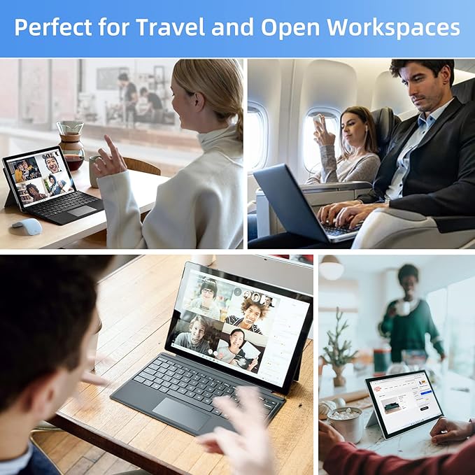 Mamol Magnetic Privacy Screen for 15 inch Surface Laptop 6/5/4/3/2/1, Removable Anti Spy Glare Blue Light Filter, Microsoft Surface Laptop Privacy Screen Protector 15 in