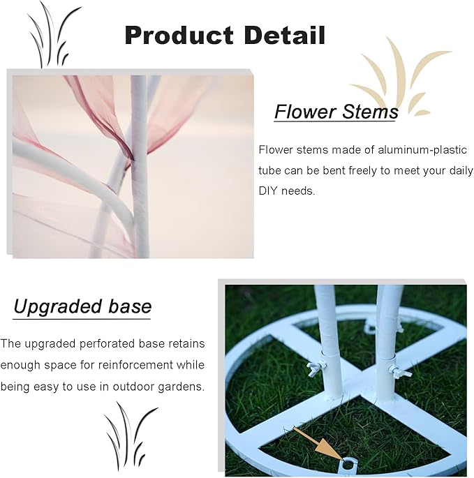 Giant Flowers for Decoration,Wedding Reception Essential,5.6 ft Huge Artificial Silk Flower,Ideal for Party Banquet Background Decor and Photographic Props(Blue)