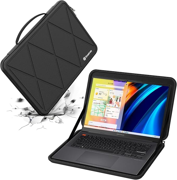 Smatree 15.6 inch Hard EVA Sleeve Compatible for ASUS Chromebook CX15 CX1505, for Vivobook Pro 15 N6506/M6500, for ExpertBook P1 P1503, for Vivobook 15 F512/S15/S15 OLED/Go 15 OLED Case (X8273T)