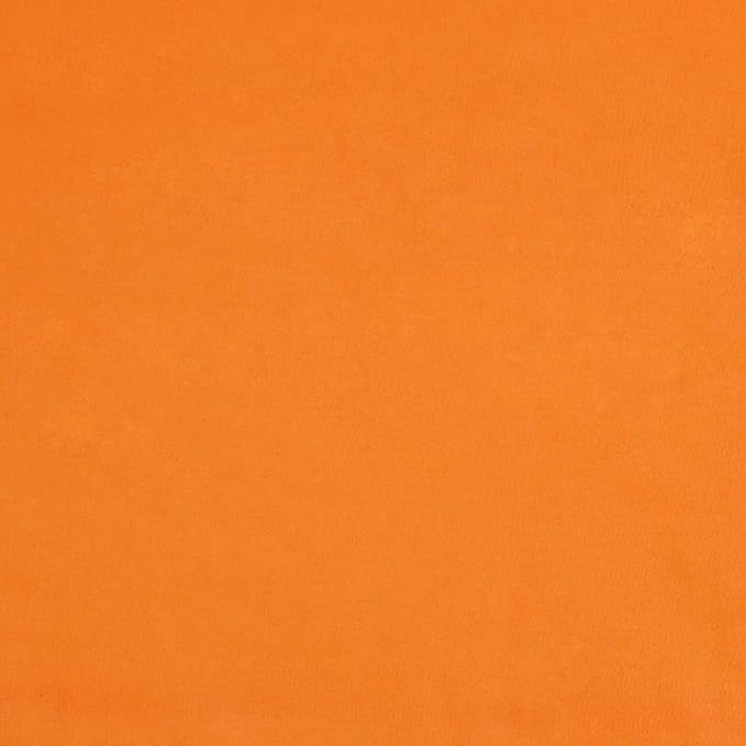 Amazon Basics Kid's Soft Easy-Wash Lightweight Microfiber 3-Piece Sheet Set, Twin, Bright Orange, Solid (Pack of 4)