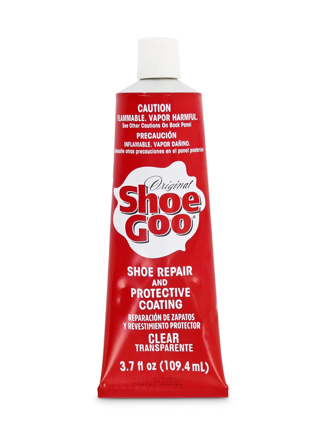 Sof Sole Shoe Goo - Clear Shoe Glue for Fast Repairs | 3.7 fl oz Tube - Waterproof & Durable