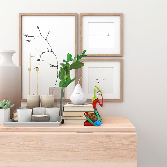 suruim Colorful Abstract Women Figurines Sculptures Home Decor for Shelves Yoga Pose Art Statue Modern Home Decoration Living Room Zen Decor Tables Ornaments (Stretch)