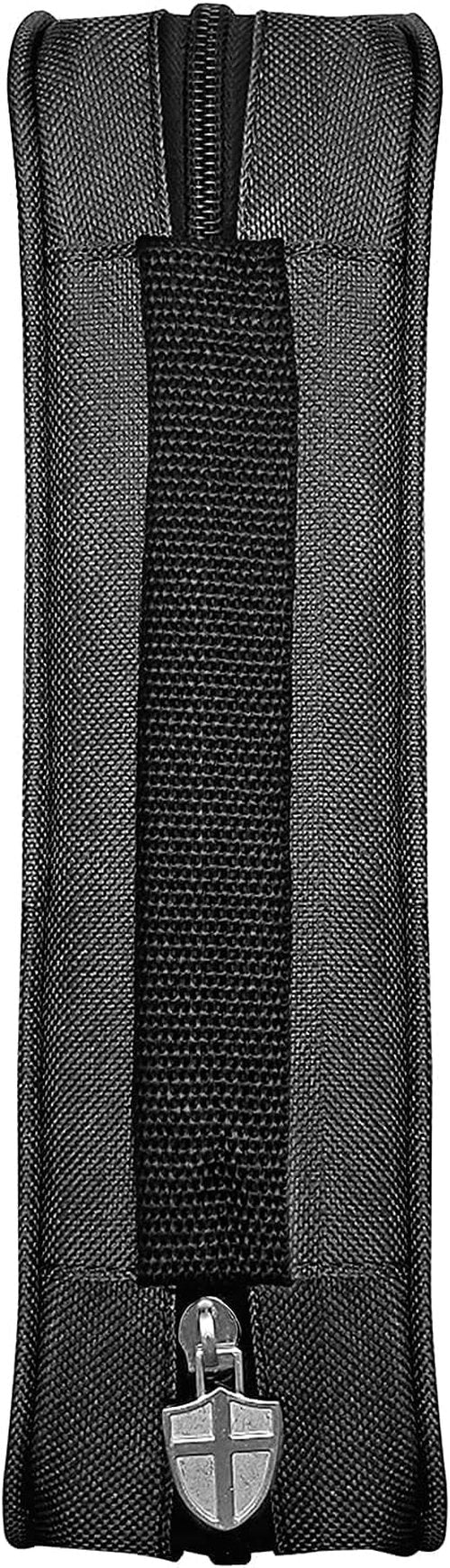 Armor of God Bible Cover - Durable Oxford Cloth with Handle & Cross Emblem | Large & XL, Black & Lavender