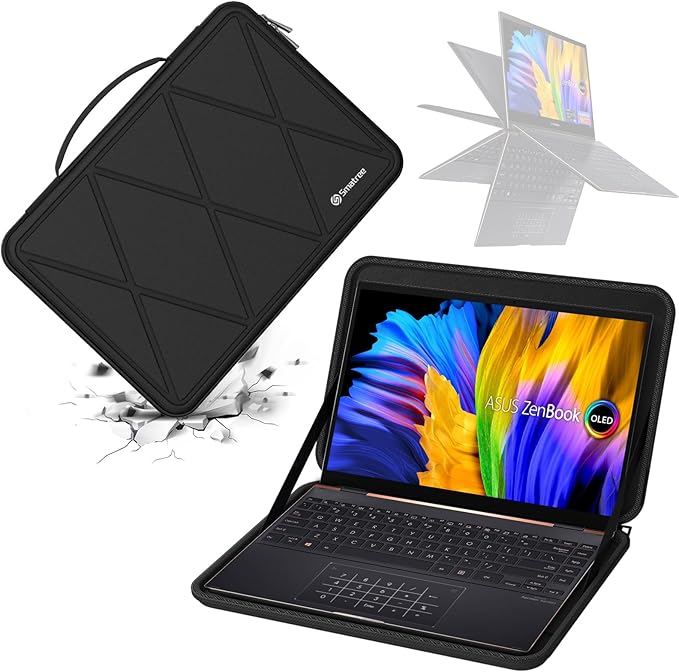 Smatree Hard EVA Protective Sleeve Case Compatible for 13 inch ASUS Zenbook S 13 OLED Laptop, for 13.3 inch ASUS Zenbook S 13 Flip OLED Laptop (X8028)