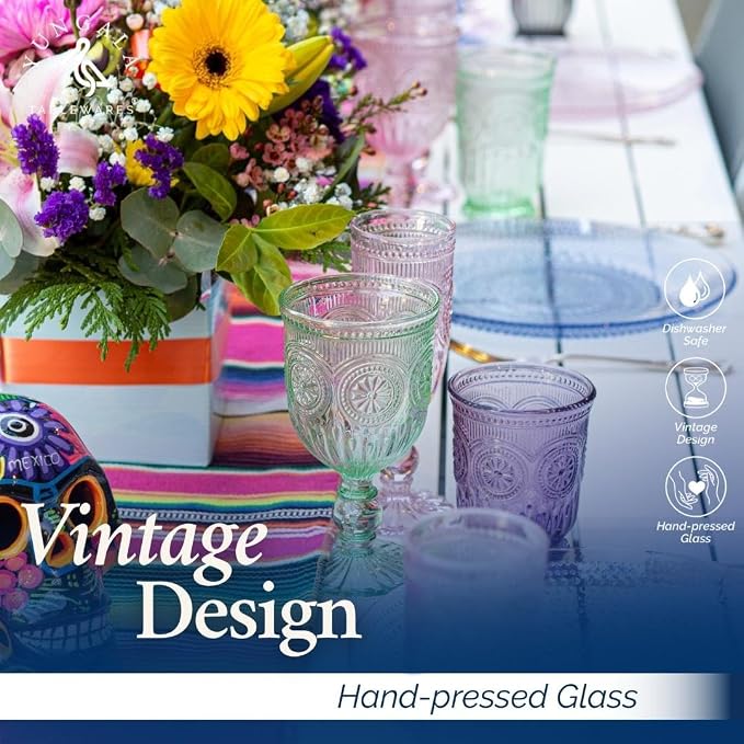 Multi-colored Small Drinking Glasses