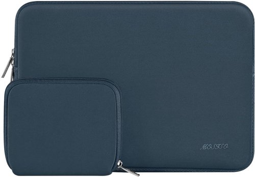 MOSISO Laptop Case - 13.3 Inch Neoprene Sleeve Bag for MacBook Air/Pro & More | Haze Blue