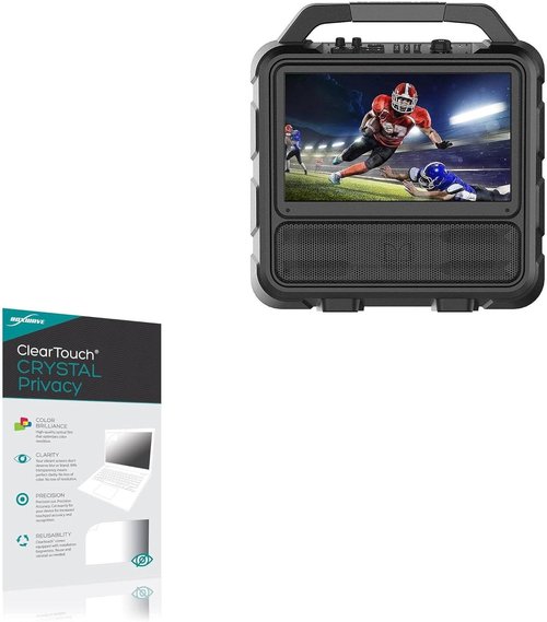 BoxWave Screen Protector | ClearTouch Crystal Privacy for Monster Vision System - 2-Pack Flexible Film
