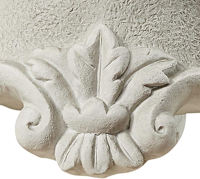 Design Toscano KY0631 Rococo Sculptural Plinth,Faux Stone Finish