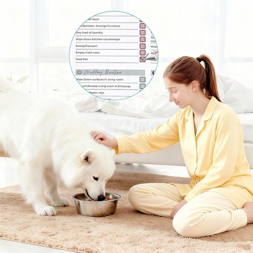ADHD Cleaning Planner - Reusable Schedule & Checklist Organizer for Stress-Free Home Management