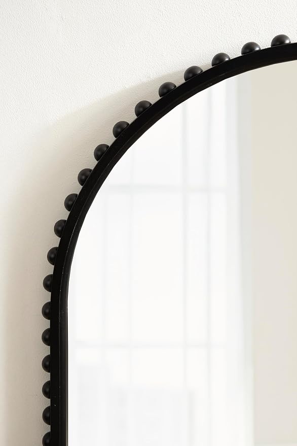 Kate and Laurel Beadbrook Modern Beaded Arched Mirror