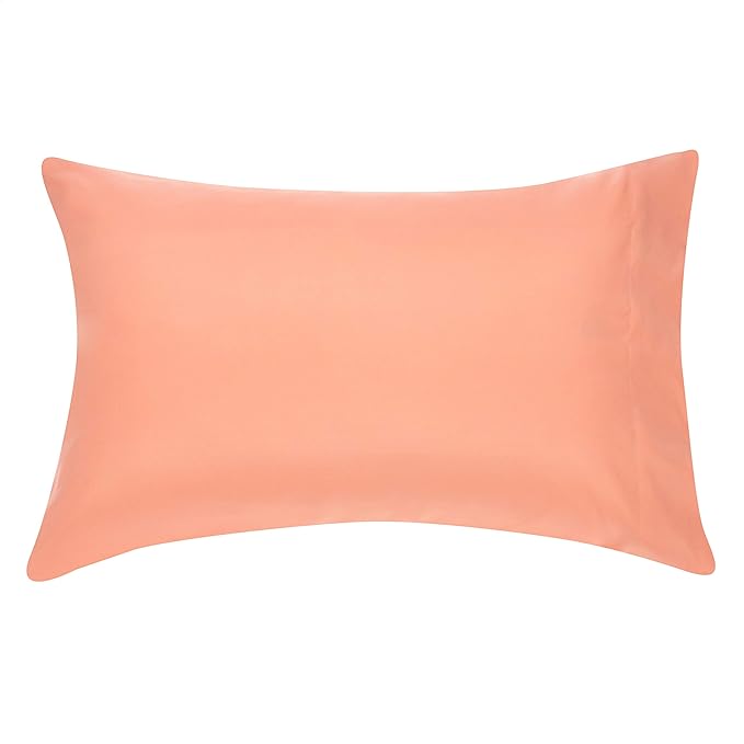 Amazon Basics Twin/Twin XL Comforter Set with Printed Sheets, 5-Piece Coral Medallion Bedding, Lightweight Microfiber Bed-in-a-Bag