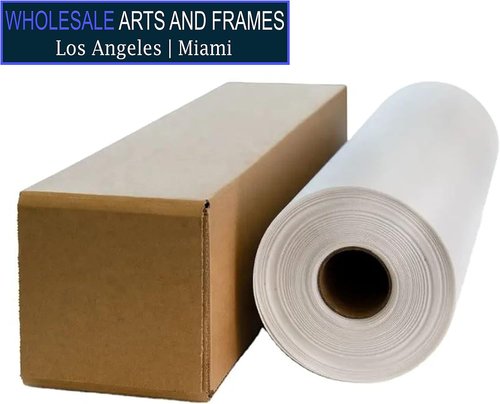 Poly-Cotton Inkjet Canvas Roll - 16”x40’ | 13 Oz (400 GSM) Glossy for Professional Digital Printing