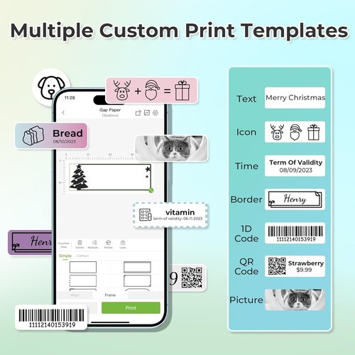 NELKO P21 Label Maker Tape - Genuine Standard Laminated Office Labeling | 14x40mm, 180 Labels/Roll, White