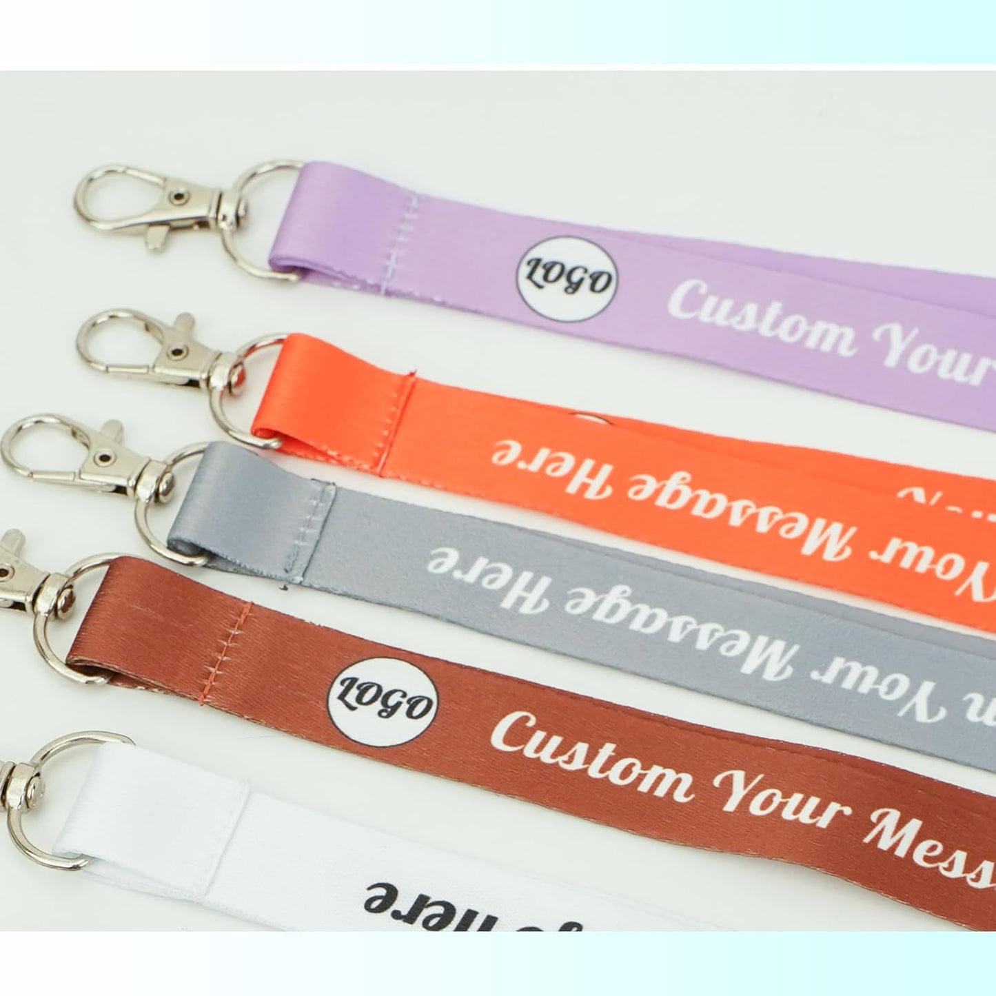 Skiennix Custom Lanyards - Personalized Breakaway Neck Strap ID Badge | Bulk Options Available