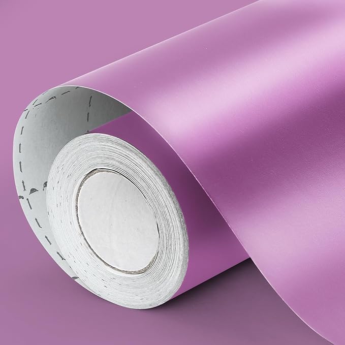 Pink Wrapping Paper, 17inch x 33ft Matte Metallic Pink Solid Color Wrapping Paper Roll, Gift Wrapping Paper Perfect for Mother's Day, Valentine's Day, Birthday, Wedding, Anniversary, Christmas, Easter