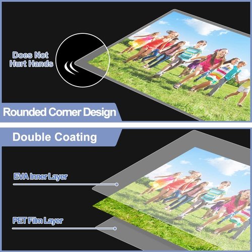 PANDRI Laminating Sheets - 300 Pack Thermal Pouches for 11 x 17 Inch Documents - 3 Mil Clear