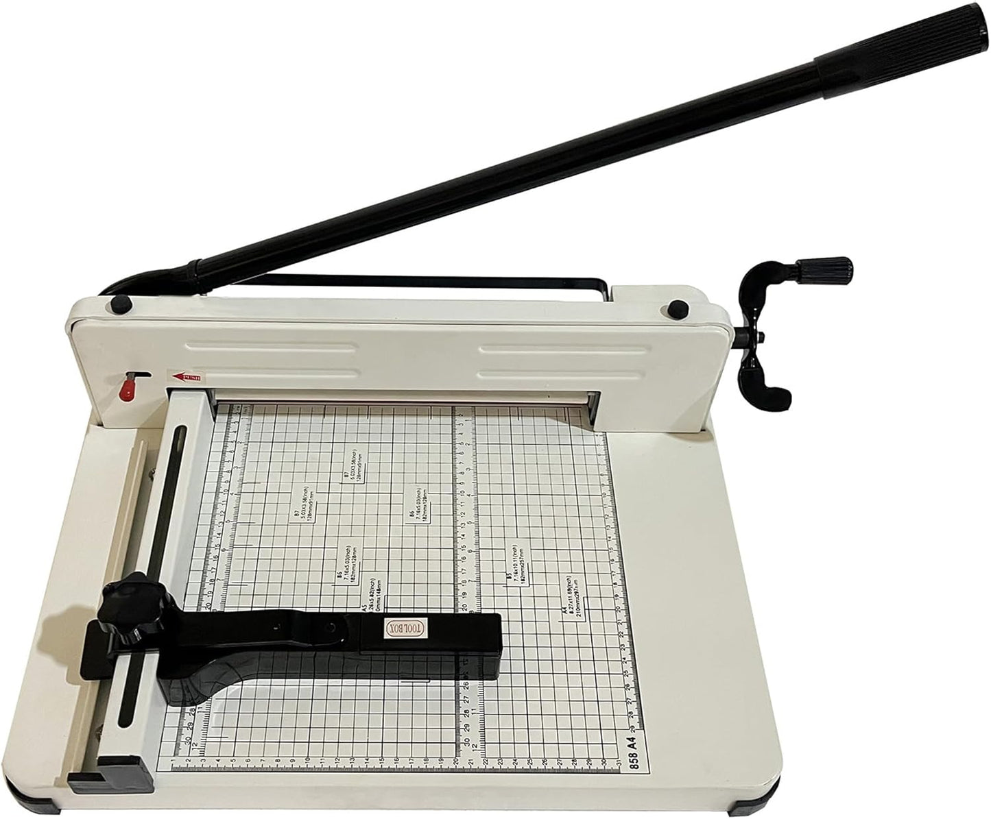 Thick Layer Paper Cutter - 12.2" A4 Manual Trimmer with Hidden Storage | Max Cutting Thickness 1.57’’