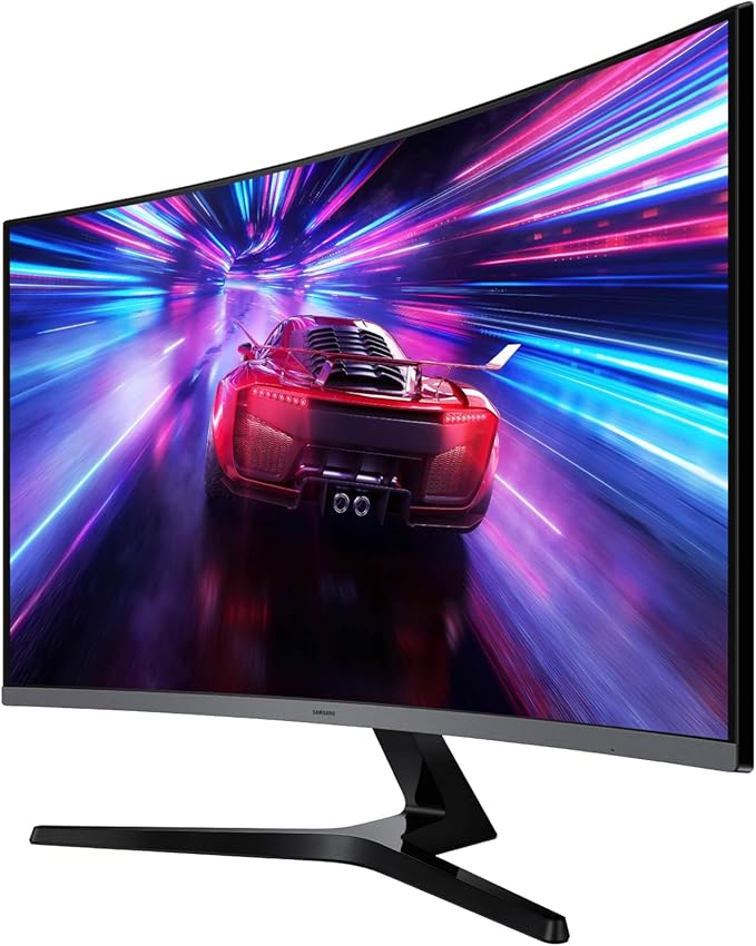 Samsung 32-inch S3 (S39GD) FHD 100Hz Curved Monitor, Game Mode, Eye Saver Mode, Multiple Connectivity with HDMI Port, Built-in Speakers, LS32D39DGANXZA, 2025