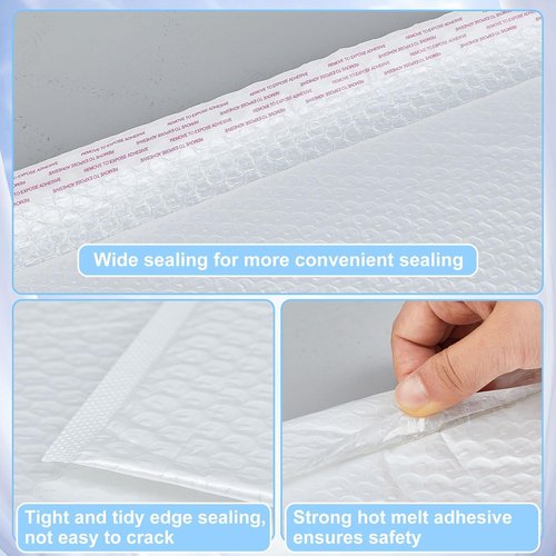 Ireer Extra Large 20 x 24" Bubble Mailers - 5 Pack Self-Adhesive Waterproof Padded Envelopes