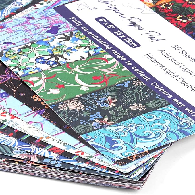Origami Paper Kit 100 Sheets 70GSM 6 Inch Square Double Sided Color 100 Vivid Solid Colors for Hand Crafts Origami Paper Arts Creativity.Rose Flower