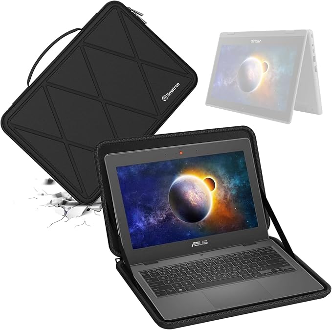 Smatree Hard EVA Protective Sleeve Case Compatible for 11.6 inch ASUS BR1100F, 13.3 inch ASUS ProArt PX13 (HN7306) Copilot +PC Laptop Notebook Bag (X8018)