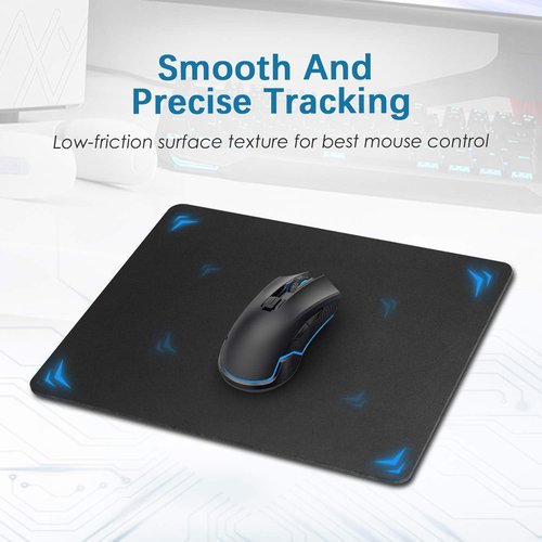 Premium Mouse Pad by [Brand Name] - Non-Slip Rubber Base for Office & Home | 12.6 x 10.8 Inches, Black