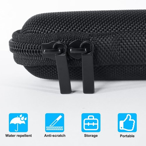 DinoFire Wireless Presenter Clicker - Portable Remote with Protective Case for PowerPoint Presentations