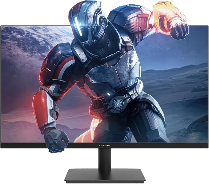Viewedge 27 inch Gaming Monitor 240 Hz 1ms FHD 1920x1080 Computer Monitor, 110% sRGB HDR10 HDMI x 2 & DP x 2 Port, Built-in Speakers, Support Freesync and Wall Mount
