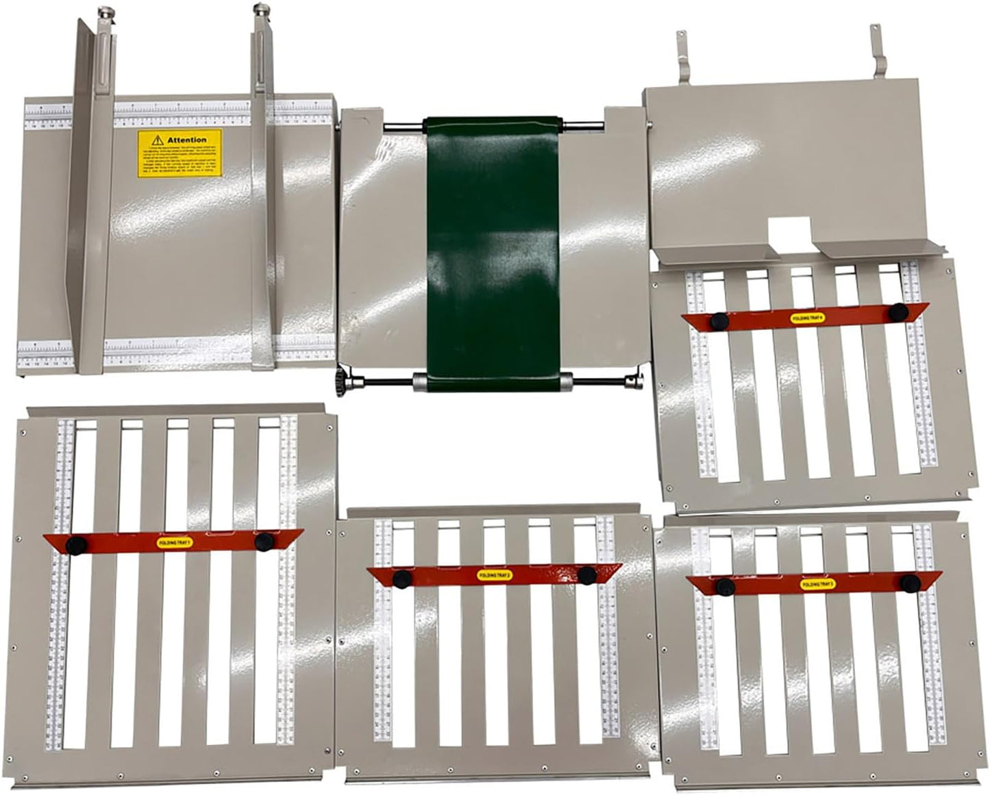 WYDDDARY Automatic Paper Folding Machine - Fast 262ft/min Speed | Folds Sizes 2x3in to 12x27in