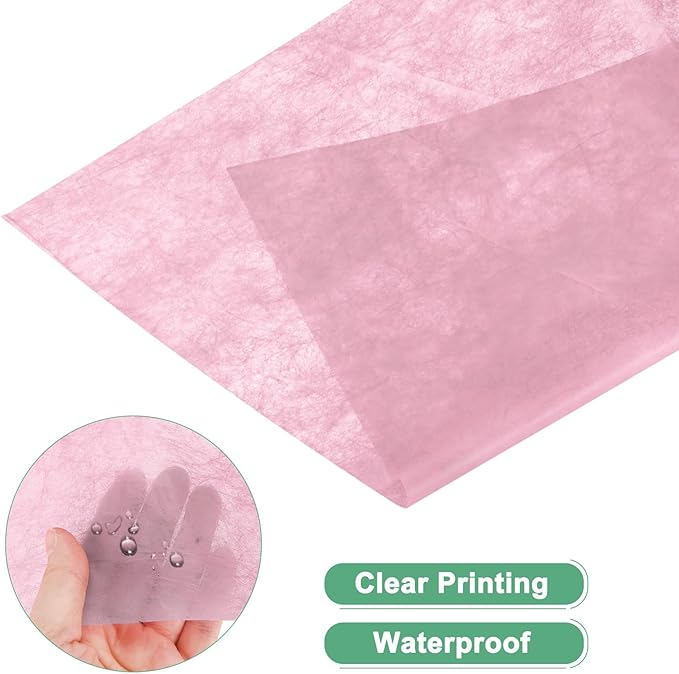 M METERXITY Korean Cotton Floral Wrapping Paper 1Roll [Rose] - 9m x 58cm (29.5ft x 23in), Translucent & Waterproof Flexible for Bouquets, Gift Packaging, Wedding, Florist Use