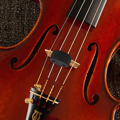 Rubber Violin Practice Mute Set - 10 Pack Tourte Style & 2 Pack Claw Style Mutes for 4/4 Violin & Viola