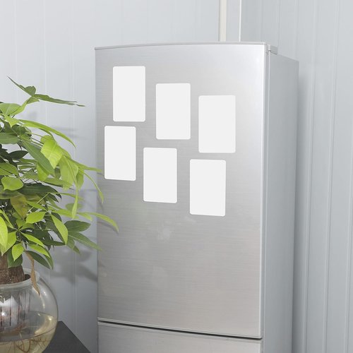 Dry Erase Magnets Set - 12 Pack | 6x4 Inch Magnetic Notes for Home & Office Planning